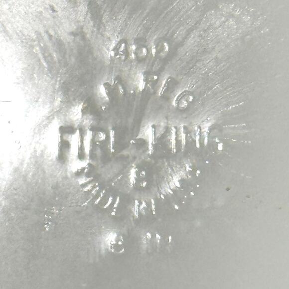 Fire King 8” Peach Luster casserole baking dish. Vintage mid-century - Picture 7 of 8